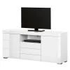 Fredriks Buffet Roomconcept (avec éclairage LED) - Blanc brillant -France Enfilades Soldes 2022 1000008081 190201 09400800005 IMAGE P000000001000008081