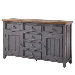 Maison Belfort Buffet Balignton I - Pin massif - Gris