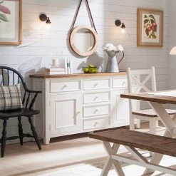 Maison Belfort Buffet Balignton I - Pin massif - Blanc -France Enfilades Soldes 2022 1000027369 211116 12452800052 MOOD DETAILS P000000001000027369 mood