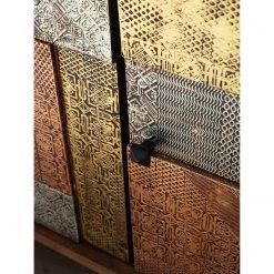 Wolf-Möbel Buffet Orient - Acacia massif / Métal - Multicolore -France Enfilades Soldes 2022 1000114122 200630 10585300016 DETAILS P000000001000114122