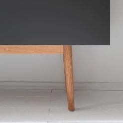 Mørteens Buffet Lindholm III - Partiellement en chêne massif - Gris -France Enfilades Soldes 2022 1000119257 190214 13124600011 GALLERYIMAGES P000000001000119257