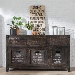 Ars manufacti Buffet Keyport II - Manguier massif -France Enfilades Soldes 2022 1000125891 190523 11145500040 MOOD GALLERYIMAGES P000000001000125891 mood