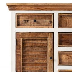 Maison Belfort Buffet Newhaven - Partiellement en manguier massif - Manguier / Blanc -France Enfilades Soldes 2022 1000128954 200122 18404800049 DETAILS P000000001000128954