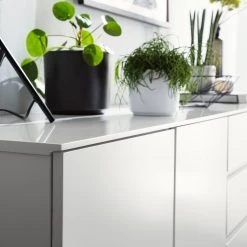 Fredriks Buffet Zaddy III - Blanc / Noir -France Enfilades Soldes 2022 1000134689 210426 15153300011 DETAILS P000000001000134689