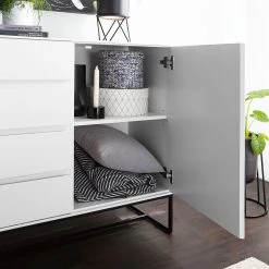 Fredriks Buffet Zaddy II - Blanc -France Enfilades Soldes 2022 1000134696 190723 16140800020 MOOD DETAILS P000000001000134696 mood