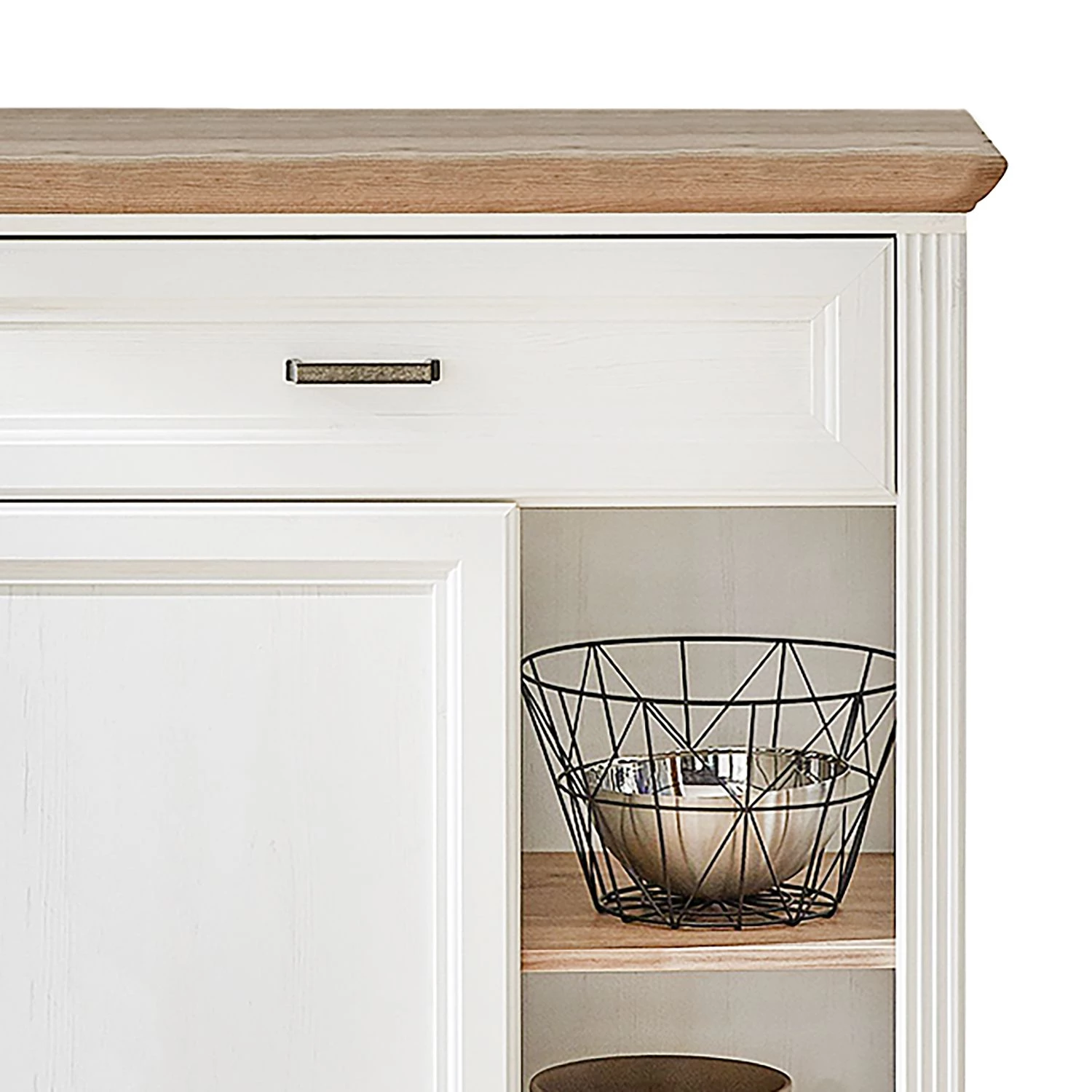 Ridgevalley Buffet Jasmund II - Blanc 6 Ridgevalley Buffet Jasmund II - Blanc – Image 4