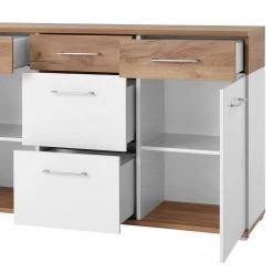 Germania Buffet Nerola - Blanc / Imitation chêne de Navarre -France Enfilades Soldes 2022 1000150711 190104 11554500024 GALLERYIMAGES P000000001000150711