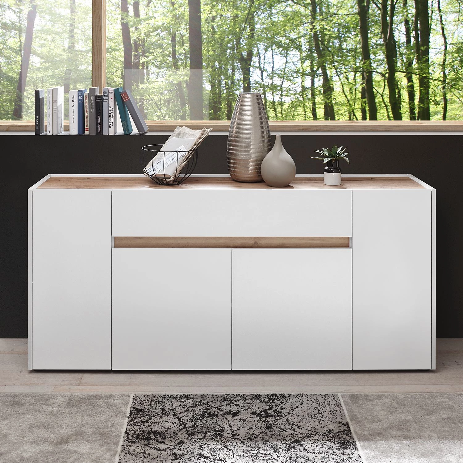 Loftscape Buffet Sandkas - Blanc 4 Loftscape Buffet Sandkas - Blanc – Image 2