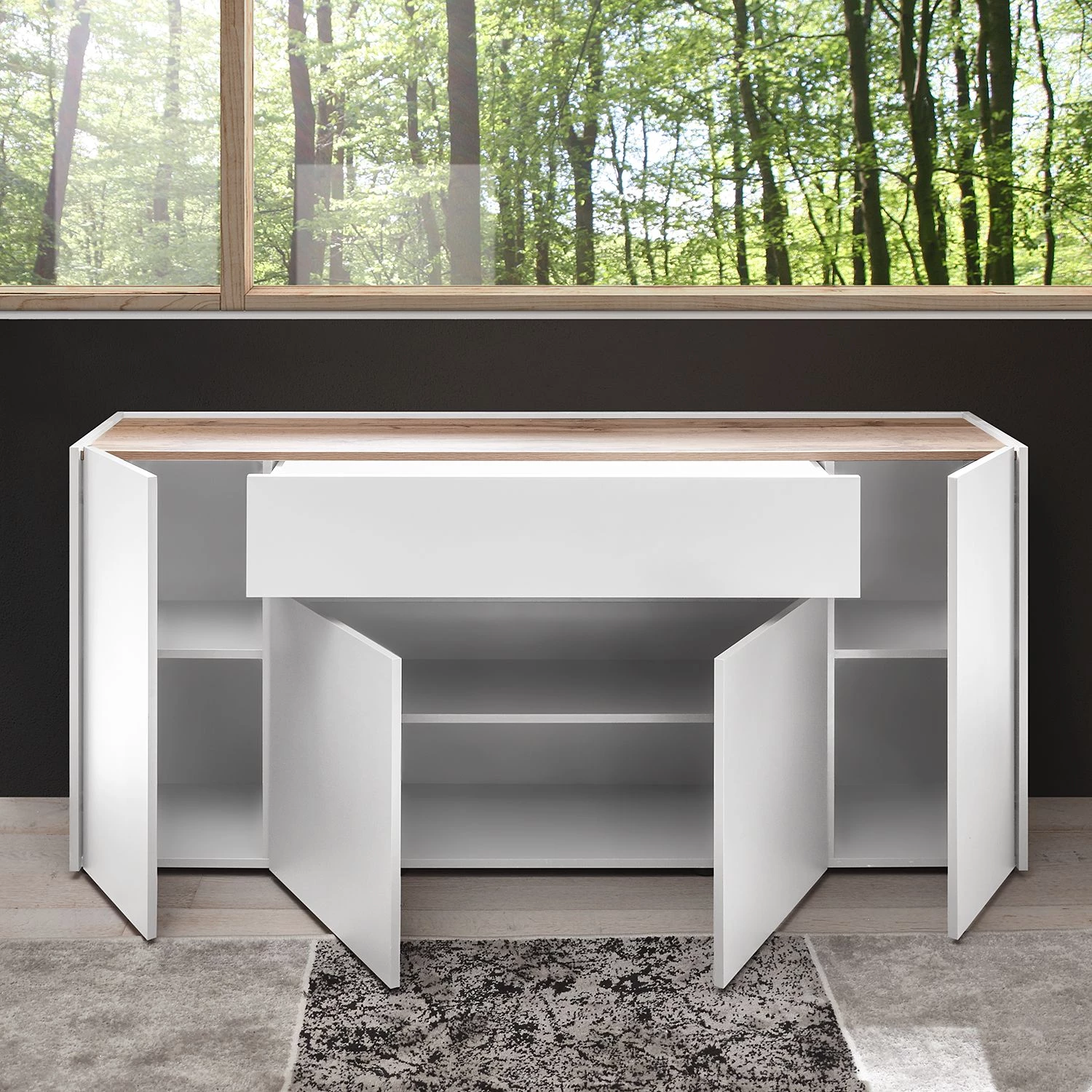 Loftscape Buffet Sandkas - Blanc 6 Loftscape Buffet Sandkas - Blanc – Image 4