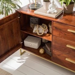 Jack & Alice Buffet Loga - Acacia massif / Fer - Acacia brun 32 Jack & Alice Buffet Loga - Acacia massif / Fer - Acacia brun -France Enfilades Soldes 2022 1000153425 190925 06220300016 DETAILS P000000001000153425