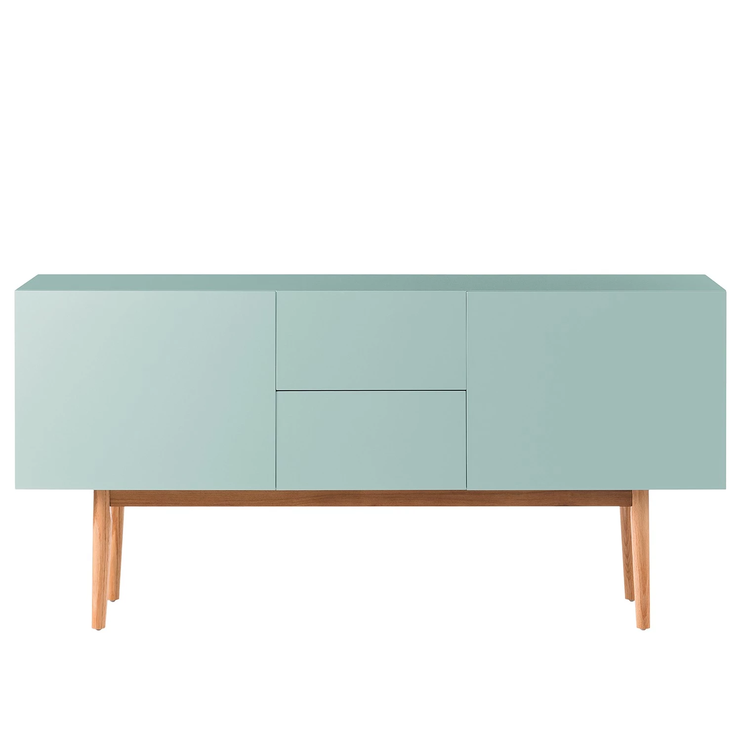 Mørteens Buffet Lindholm III - Partiellement en chêne massif - Vert menthe 7 Mørteens Buffet Lindholm III - Partiellement en chêne massif - Vert menthe – Image 5