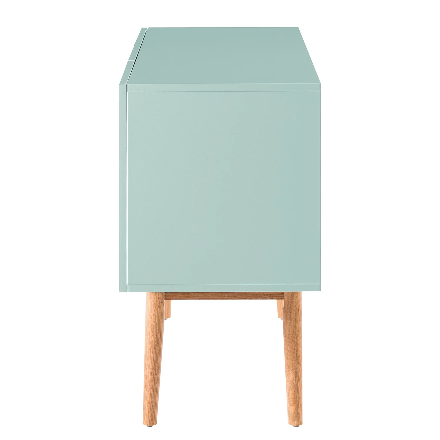 Mørteens Buffet Lindholm III - Partiellement en chêne massif - Vert menthe 8 Mørteens Buffet Lindholm III - Partiellement en chêne massif - Vert menthe – Image 6