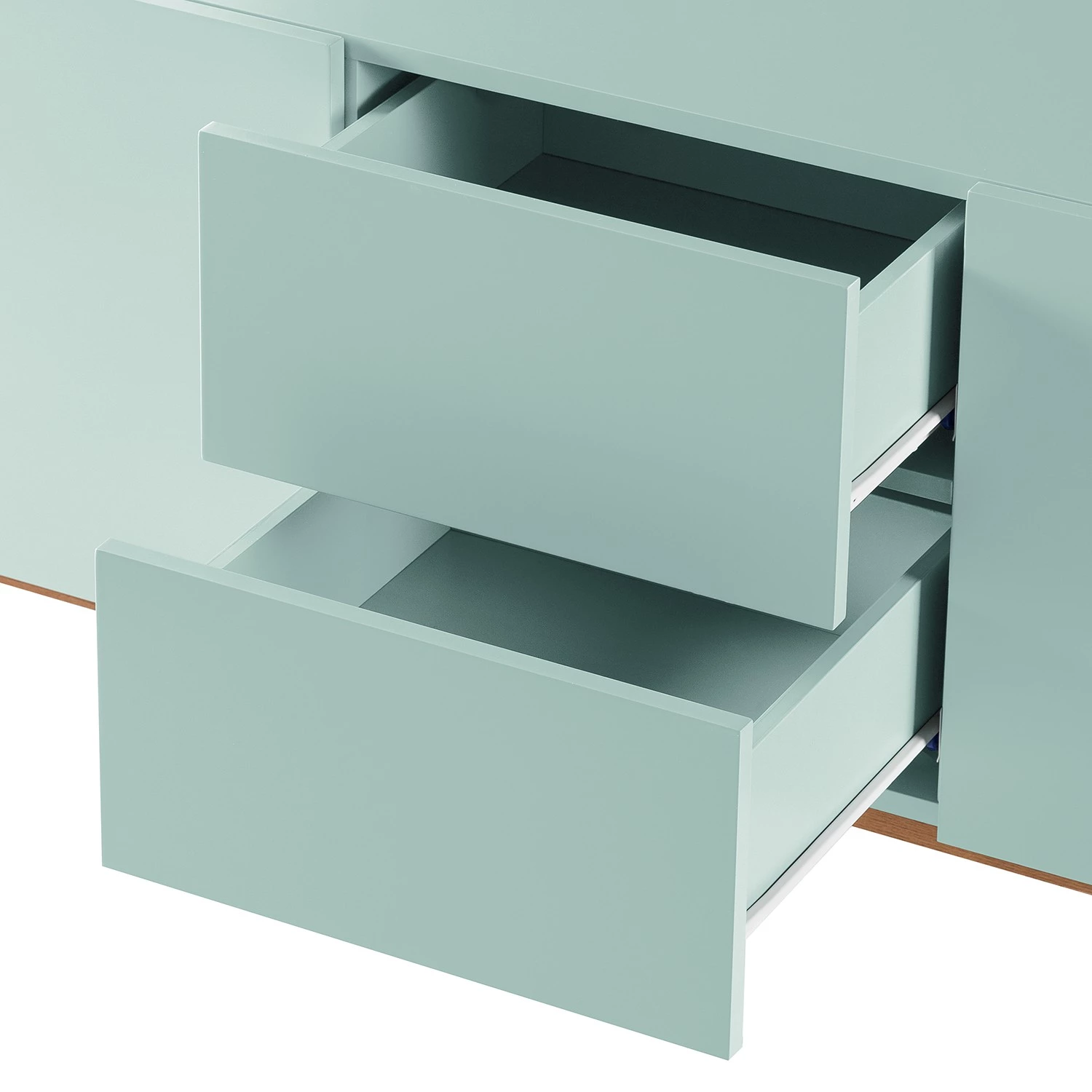 Mørteens Buffet Lindholm III - Partiellement en chêne massif - Vert menthe 16 Mørteens Buffet Lindholm III - Partiellement en chêne massif - Vert menthe – Image 14