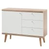 Norrwood Commode Gyland - Blanc matt / Imitation chêne Riviera -France Enfilades Soldes 2022 1000164005 190307 08392100030 IMAGE P000000001000164005