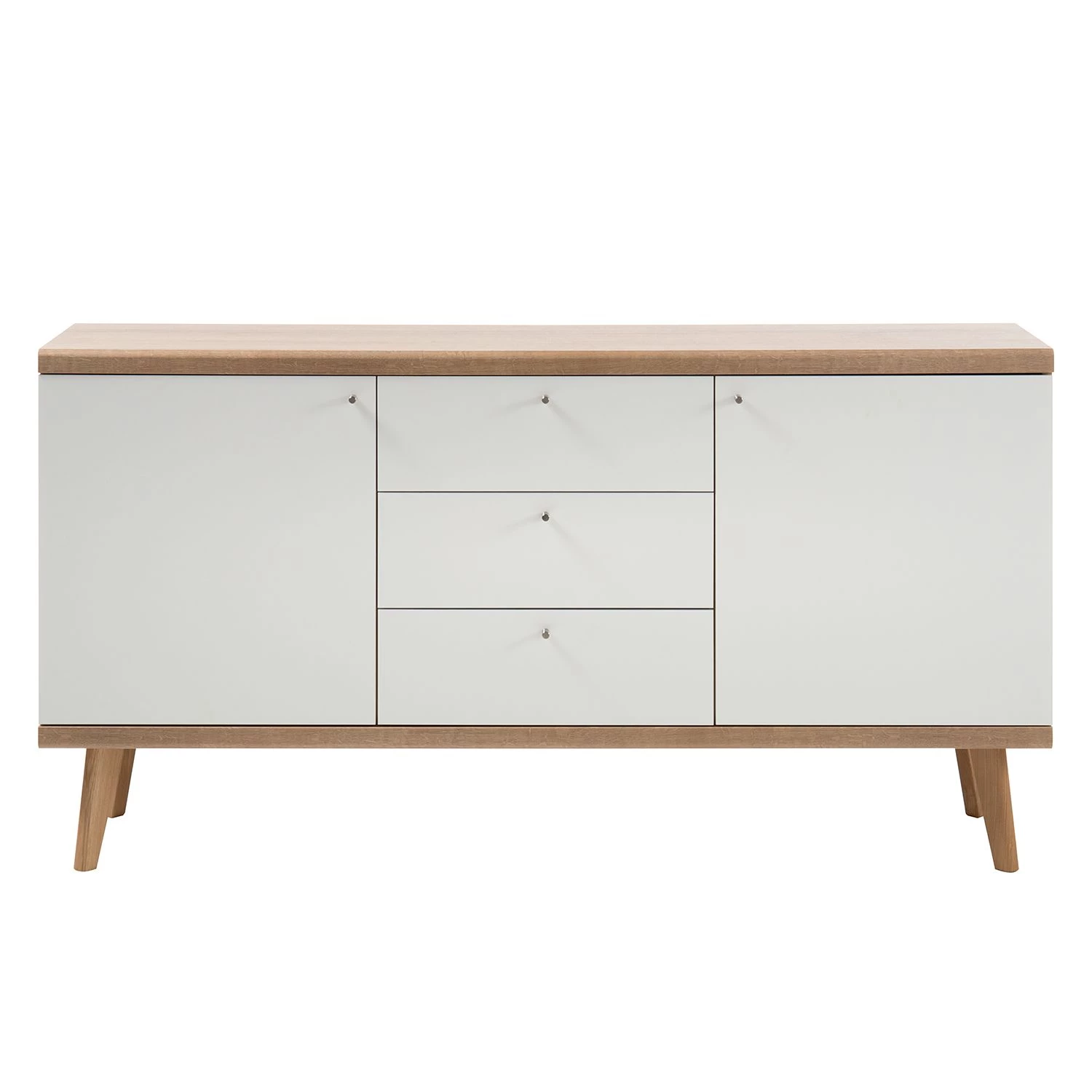 Norrwood Enfilade Gyland - Blanc matt / Imitation chêne Riviera 9 Norrwood Enfilade Gyland - Blanc matt / Imitation chêne Riviera – Image 7