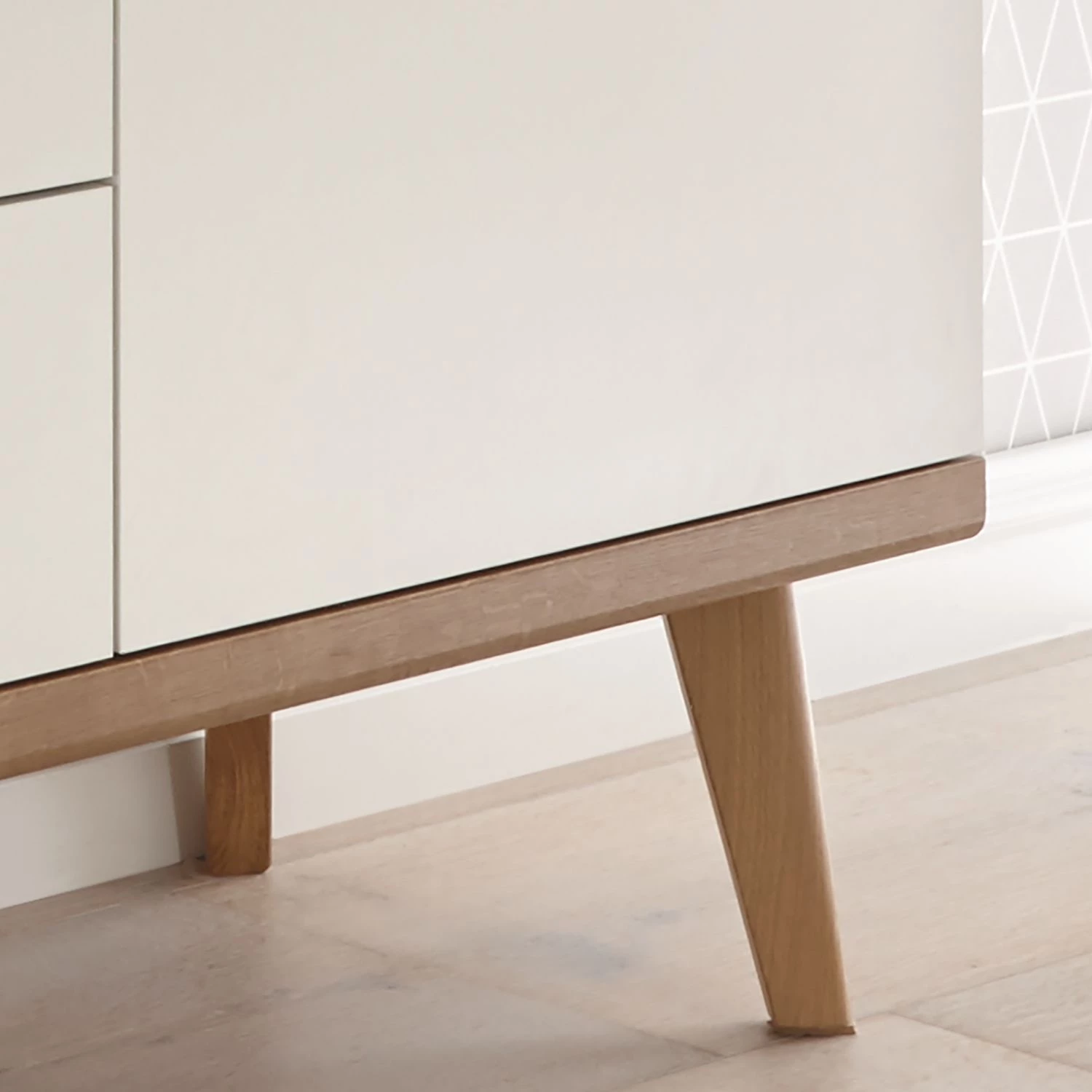 Norrwood Enfilade Gyland - Blanc matt / Imitation chêne Riviera 11 Norrwood Enfilade Gyland - Blanc matt / Imitation chêne Riviera – Image 9