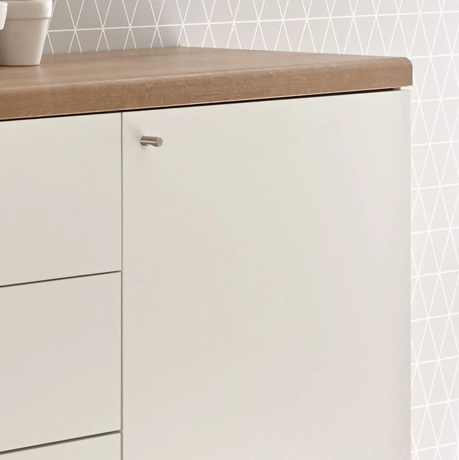 Norrwood Enfilade Gyland - Blanc matt / Imitation chêne Riviera 12 Norrwood Enfilade Gyland - Blanc matt / Imitation chêne Riviera – Image 10