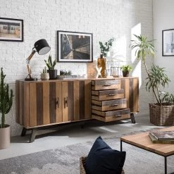 Ars manufacti Buffet Tamati II - Pin massif / Fer - Pin / Noir 24 Ars manufacti Buffet Tamati II - Pin massif / Fer - Pin / Noir -France Enfilades Soldes 2022 1000166787 200117 06085800004 MOOD DETAILS P000000001000166787 mood