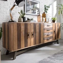 Ars manufacti Buffet Tamati II - Pin massif / Fer - Pin / Noir 27 Ars manufacti Buffet Tamati II - Pin massif / Fer - Pin / Noir -France Enfilades Soldes 2022 1000166787 200117 06085800007 MOOD DETAILS P000000001000166787 mood