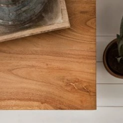 Ars Natura Buffet Vardo - Acacia massif / Métal - Acacia / Noir -France Enfilades Soldes 2022 1000166791 191030 08503100012 DETAILS P000000001000166791