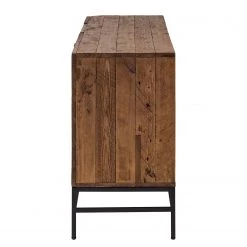 Ars manufacti Buffet Grasby II - Pin recyclé / Métal - Pin foncé / Noir -France Enfilades Soldes 2022 1000168548 191126 17373400009 DETAILS P000000001000168548