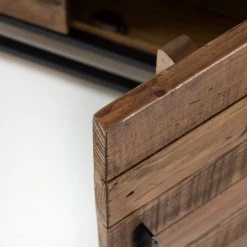 Ars manufacti Buffet Grasby II - Pin recyclé / Métal - Pin foncé / Noir -France Enfilades Soldes 2022 1000168548 191126 17373400016 DETAILS P000000001000168548