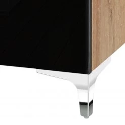 Maja Möbel Buffet Shino III - Verre noir / Imitation chêne de Riviera 9 Maja Möbel Buffet Shino III - Verre noir / Imitation chêne de Riviera -France Enfilades Soldes 2022 1000170645 190418 12394300196 GALLERYIMAGES P000000001000170645