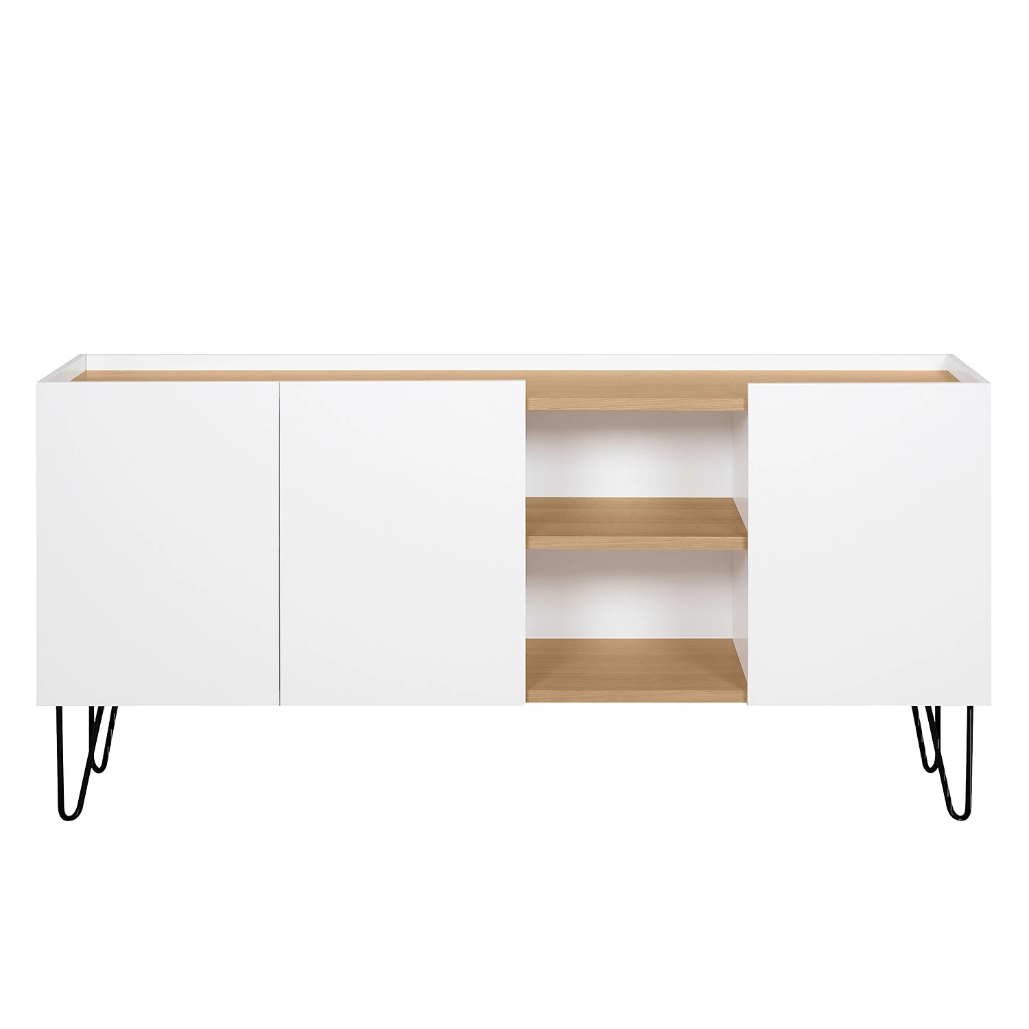 Temahome Buffet Nina - Chêne / Blanc 6 Temahome Buffet Nina - Chêne / Blanc – Image 4