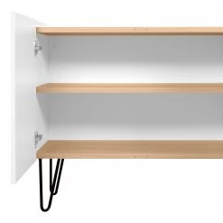 Temahome Buffet Nina - Chêne / Blanc 25 Temahome Buffet Nina - Chêne / Blanc -France Enfilades Soldes 2022 1000172906 201016 13343900474 DETAILS P000000001000172906