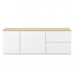 Temahome Buffet Join I - Chêne / Blanc -France Enfilades Soldes 2022 1000172932 201016 13402300619 DETAILS P000000001000172932