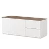 Temahome Buffet Join I - Noyer / Blanc -France Enfilades Soldes 2022 1000172938 201016 13420000659 IMAGE P000000001000172938