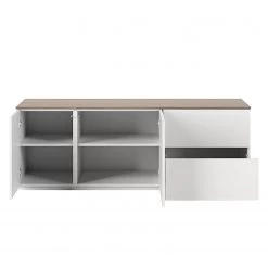 Temahome Buffet Join I - Noyer / Blanc -France Enfilades Soldes 2022 1000172938 201016 13420500661 DETAILS P000000001000172938