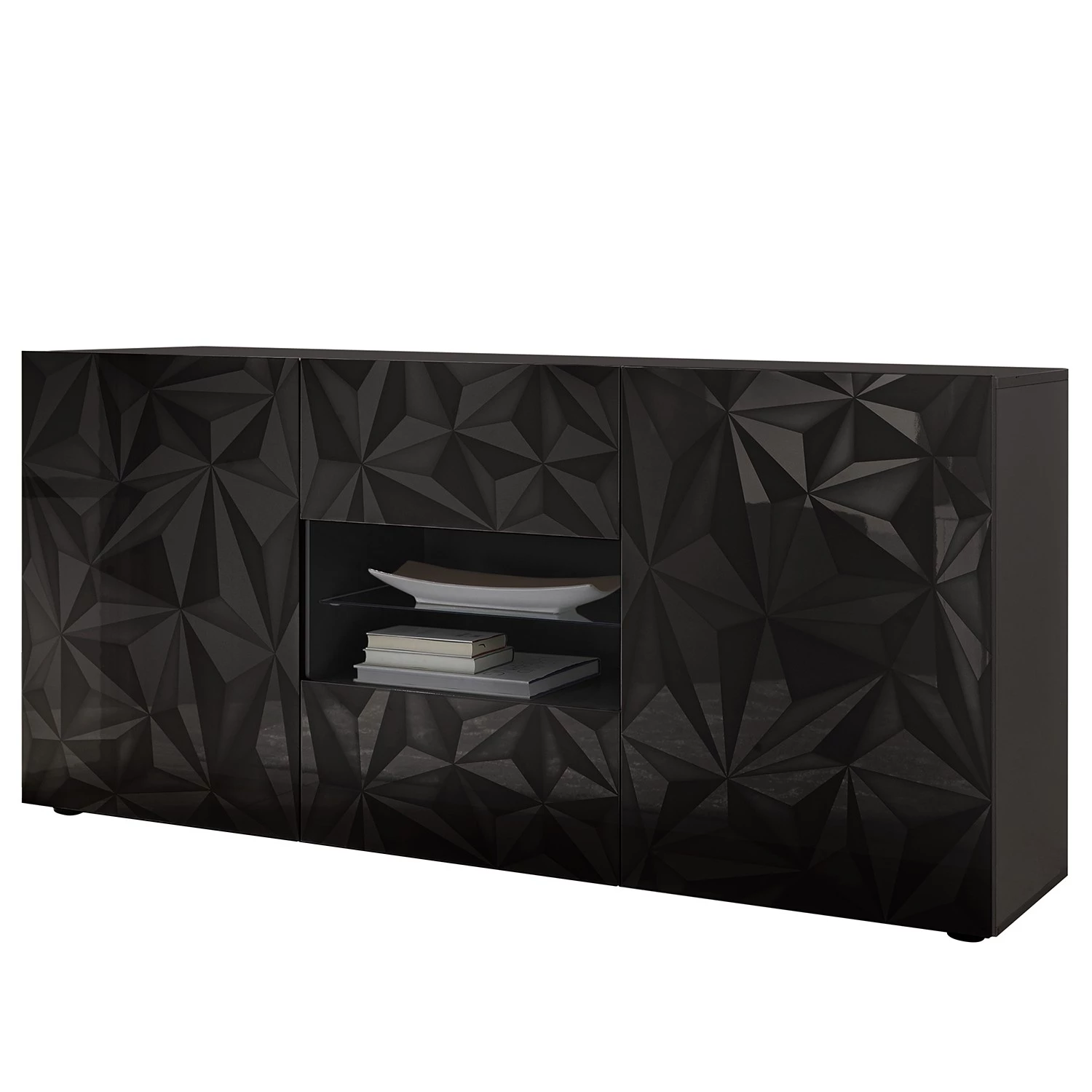 LC Spa Buffet Prisma II - Anthracite brillant 3 LC Spa Buffet Prisma II - Anthracite brillant