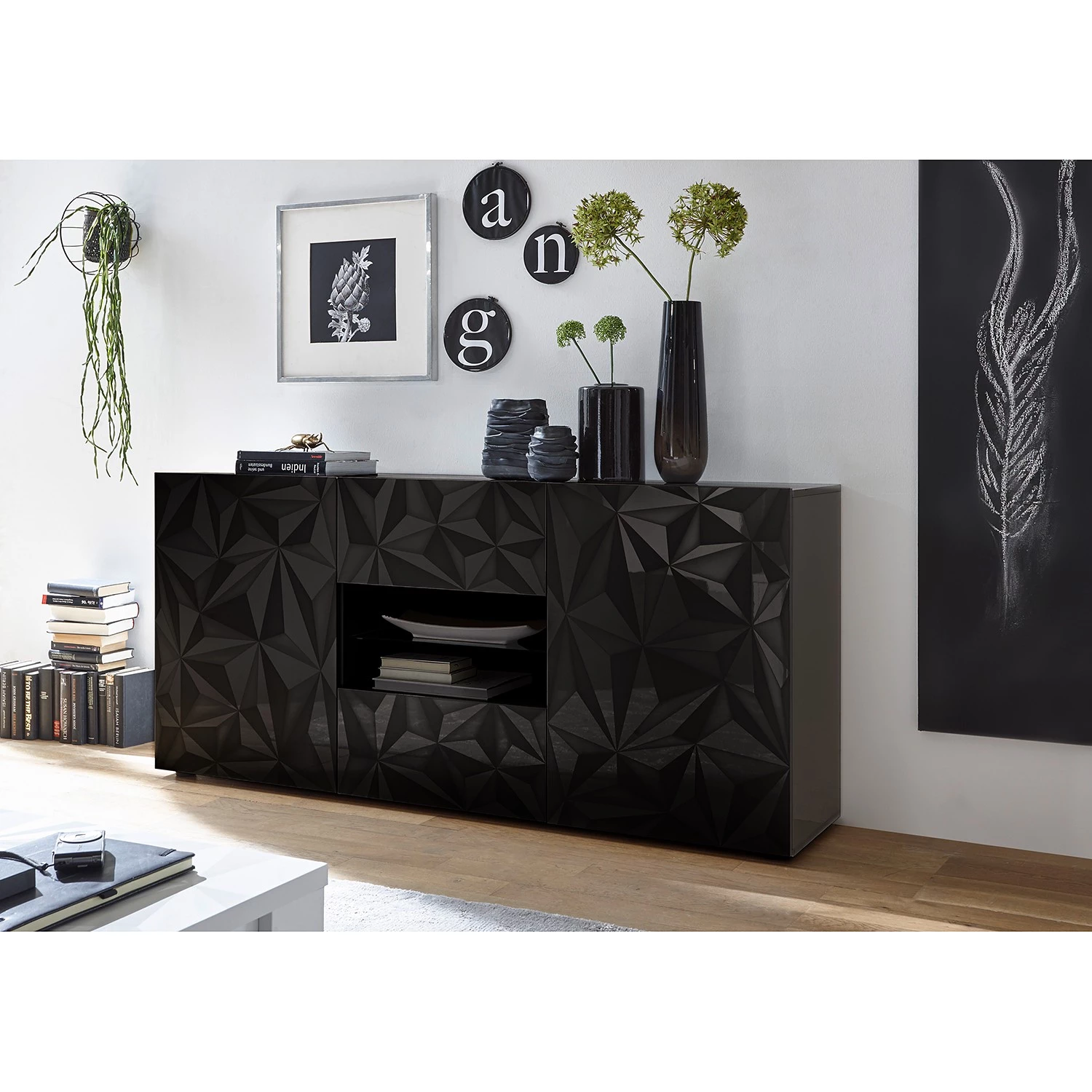 LC Spa Buffet Prisma II - Anthracite brillant 4 LC Spa Buffet Prisma II - Anthracite brillant – Image 2