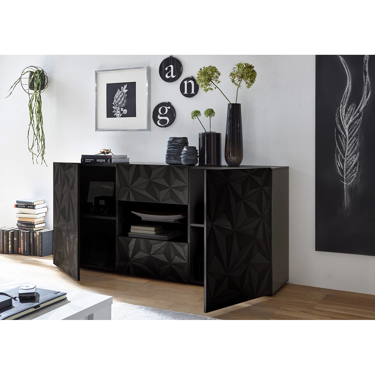 LC Spa Buffet Prisma II - Anthracite brillant 5 LC Spa Buffet Prisma II - Anthracite brillant – Image 3