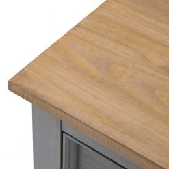 Maison Belfort Buffet Finca Rustica - Pin massif - Pin gris -France Enfilades Soldes 2022 1000178029 200417 12540700013 DETAILS P000000001000178029