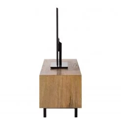 Ars manufacti Meuble TV Vina - Manguier massif / Rotin - Manguier / Noir -France Enfilades Soldes 2022 1000178070 200225 13061200003 DETAILS P000000001000178070