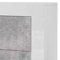 LC Spa Buffet Easy I - Blanc brillant / Imitation béton -France Enfilades Soldes 2022 1000178264 201029 08524700570 DETAILS P000000001000178264