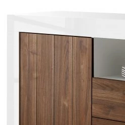 LC Spa Buffet Urbino I - Imitation noisetier / Blanc -France Enfilades Soldes 2022 1000178439 201029 08564200614 DETAILS P000000001000178439