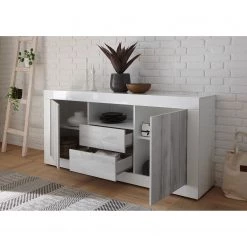 LC Spa Buffet Urbino I - Gris clair / Blanc -France Enfilades Soldes 2022 1000178441 201029 08581000632 MOOD DETAILS P000000001000178441 mood