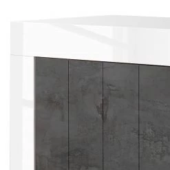 LC Spa Buffet Urbino I - Gris foncé / Blanc -France Enfilades Soldes 2022 1000178458 201029 09072600784 DETAILS P000000001000178458