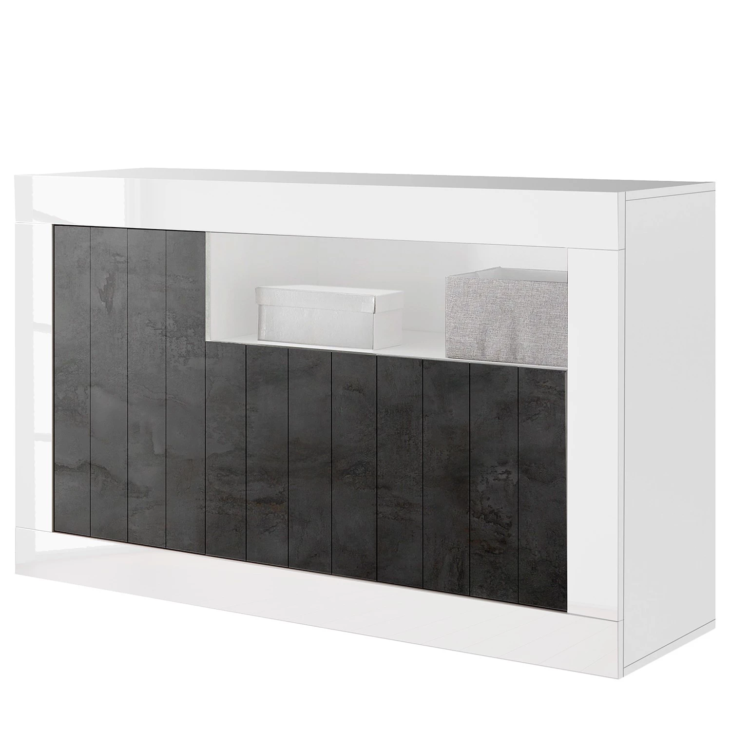 LC Spa Buffet Urbino II - Gris foncé / Blanc 3 LC Spa Buffet Urbino II - Gris foncé / Blanc