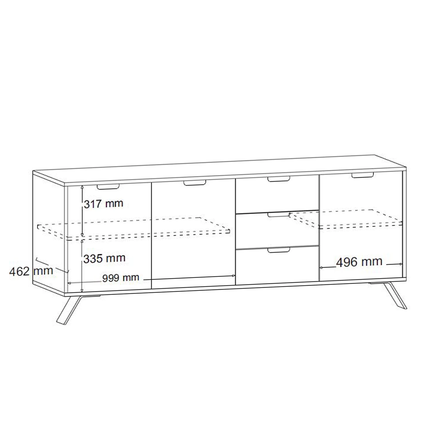 LC Spa Buffet Palma III - Imitation Pero 6 LC Spa Buffet Palma III - Imitation Pero – Image 4