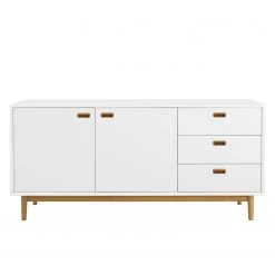 Tenzo Buffet Svea II - Blanc / Imitation chêne -France Enfilades Soldes 2022 1000179426 210728 10150400045 DETAILS P000000001000179426