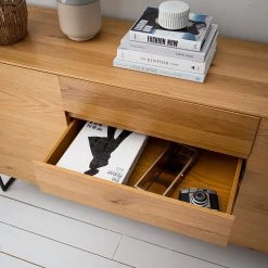 Ars Natura Buffet Nozza II - Placage en bois véritable - Chêne / Noir 26 Ars Natura Buffet Nozza II - Placage en bois véritable - Chêne / Noir -France Enfilades Soldes 2022 1000182814 200306 14374700003 MOOD DETAILS P000000001000182814 mood