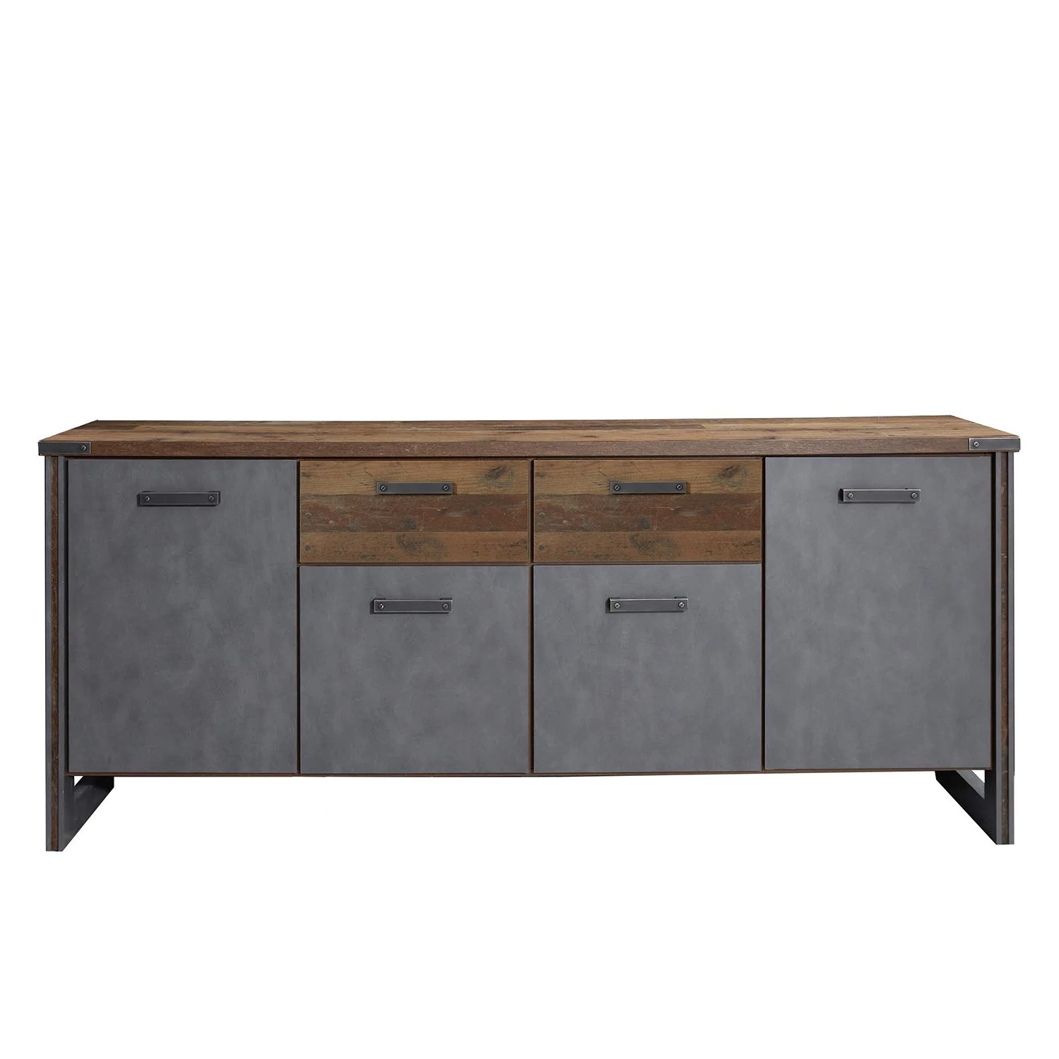 Trendteam Buffet Prime - Imitation pin recyclé / Anthracite 3 Trendteam Buffet Prime - Imitation pin recyclé / Anthracite