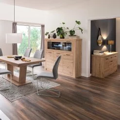 Naturoo Buffet Mendes - Imitation planches de chêne / Anthracite -France Enfilades Soldes 2022 1000187560 190920 09480400050 MOOD DETAILS P000000001000187560 mood