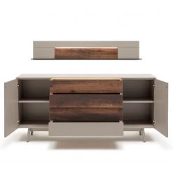 GWINNER Ensemble Enfilade Misano II (2 éléments) - Avec Eclairage - Placage en bois véritable - Gris Sahara / Planches de chêne 9 GWINNER Ensemble Enfilade Misano II (2 éléments) - Avec Eclairage - Placage en bois véritable - Gris Sahara / Planches de chêne -France Enfilades Soldes 2022 1000188660 190926 16594200067 DETAILS P000000001000188660