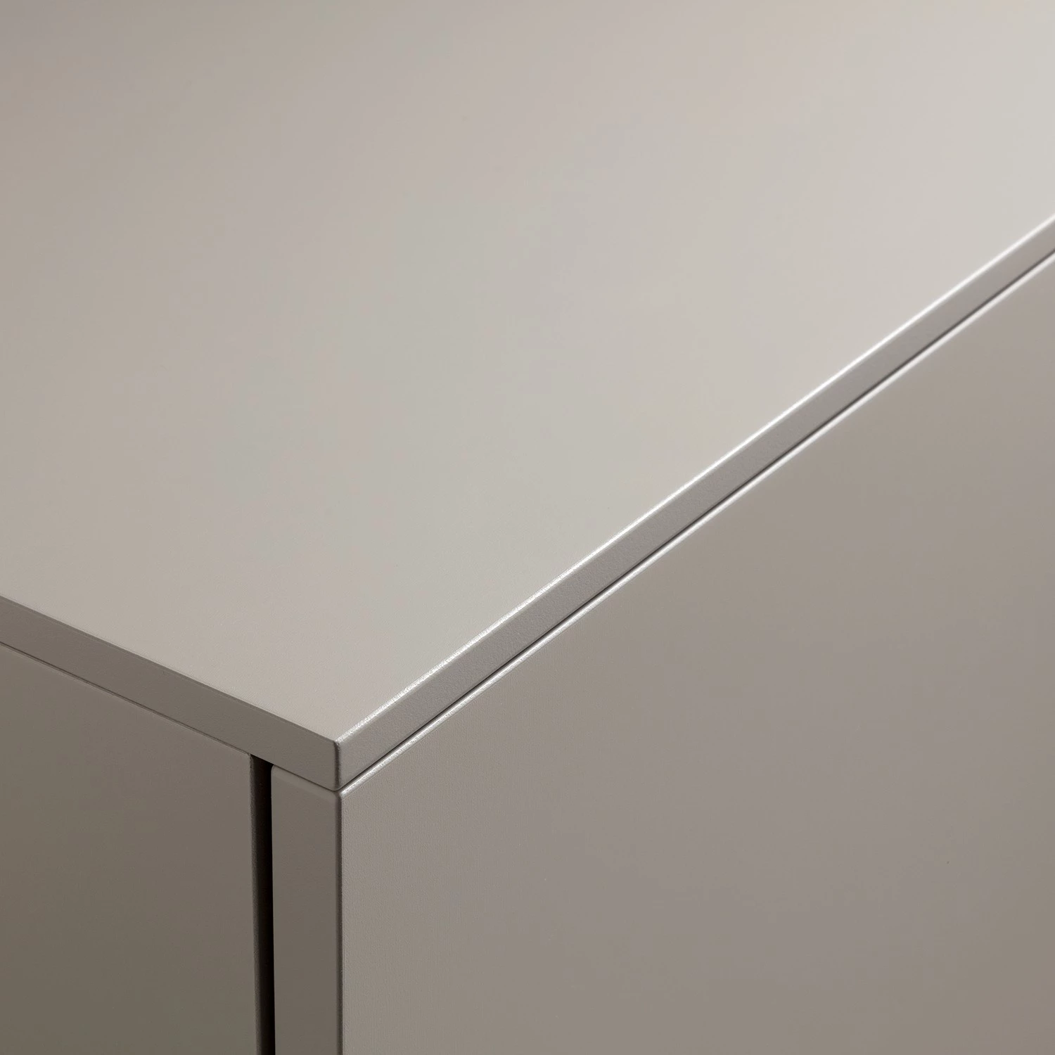 GWINNER Ensemble Enfilade Misano II (2 éléments) - Avec Eclairage - Placage en bois véritable - Gris Sahara / Planches de chêne 6 GWINNER Ensemble Enfilade Misano II (2 éléments) - Avec Eclairage - Placage en bois véritable - Gris Sahara / Planches de chêne – Image 4