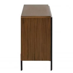 Red Living Buffet Juuka - Placage en bois véritable - Noyer / Noir -France Enfilades Soldes 2022 1000210884 200429 17362500064 DETAILS P000000001000210884